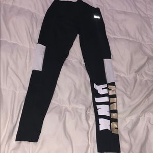 Pink ultimate bonded leggings